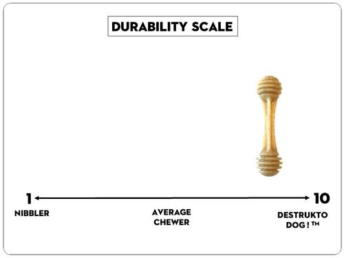 Show full view: SodaPup Nylon Honey Bone Chew Dog Toy, Large slide 7 of 10