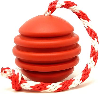 Show full view: SodaPup Stars & Stripes Ultra-Durable Rubber Ball Dog Toy slide 5 of 10
