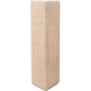 Sofa-Scratcher Furniture Protector Squared Cat Scratching Post, Beige