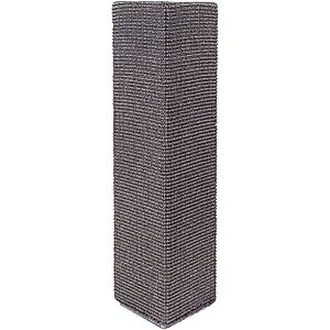 Sofa-Scratcher Furniture Protector Squared Cat Scratching Post, Charcoal