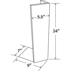 Sofa-Scratcher Furniture Protector Squared Cat Scratching Post, Charcoal