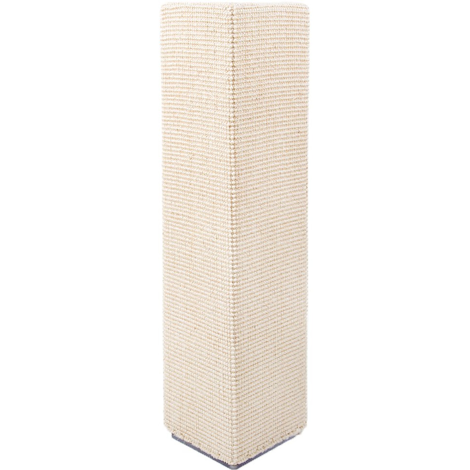 Sofa-Scratcher Furniture Protector Squared Cat Scratching Post, Ivory