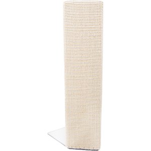 Sofa-Scratcher Furniture Protector Squared Cat Scratching Post, Ivory
