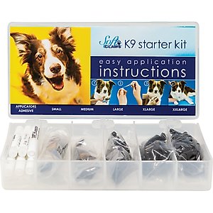 Soft Claws Dog Nail Caps Starter Kit, Black