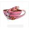 Show in main carousel: Soft Touch Collars Leather Braided Two-Tone Dog Leash, Pink, 4-ft, 1/2-in slide 1 of 8