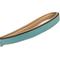 Show in main carousel: Soft Touch Collars Leather Braided Two-Tone Dog Leash, Turquoise Beige, 6-ft, 3/4-in slide 3 of 4