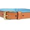 Show in main carousel: Soft Touch Collars Leather Two-Tone Padded Dog Collar, Tan Teal, Medium  slide 4 of 10