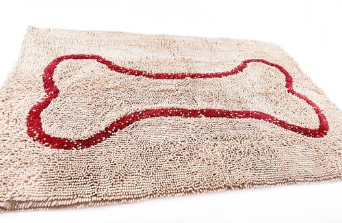 Show full view: Soggy Doggy Microfiber Doormat, Large, Beige slide 3 of 7