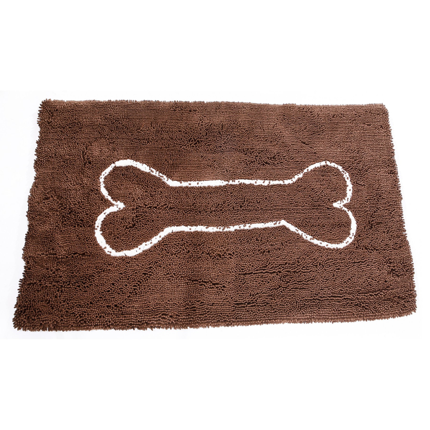 Soggy Doggy Microfiber Doormat, Large, Caramel Brown
