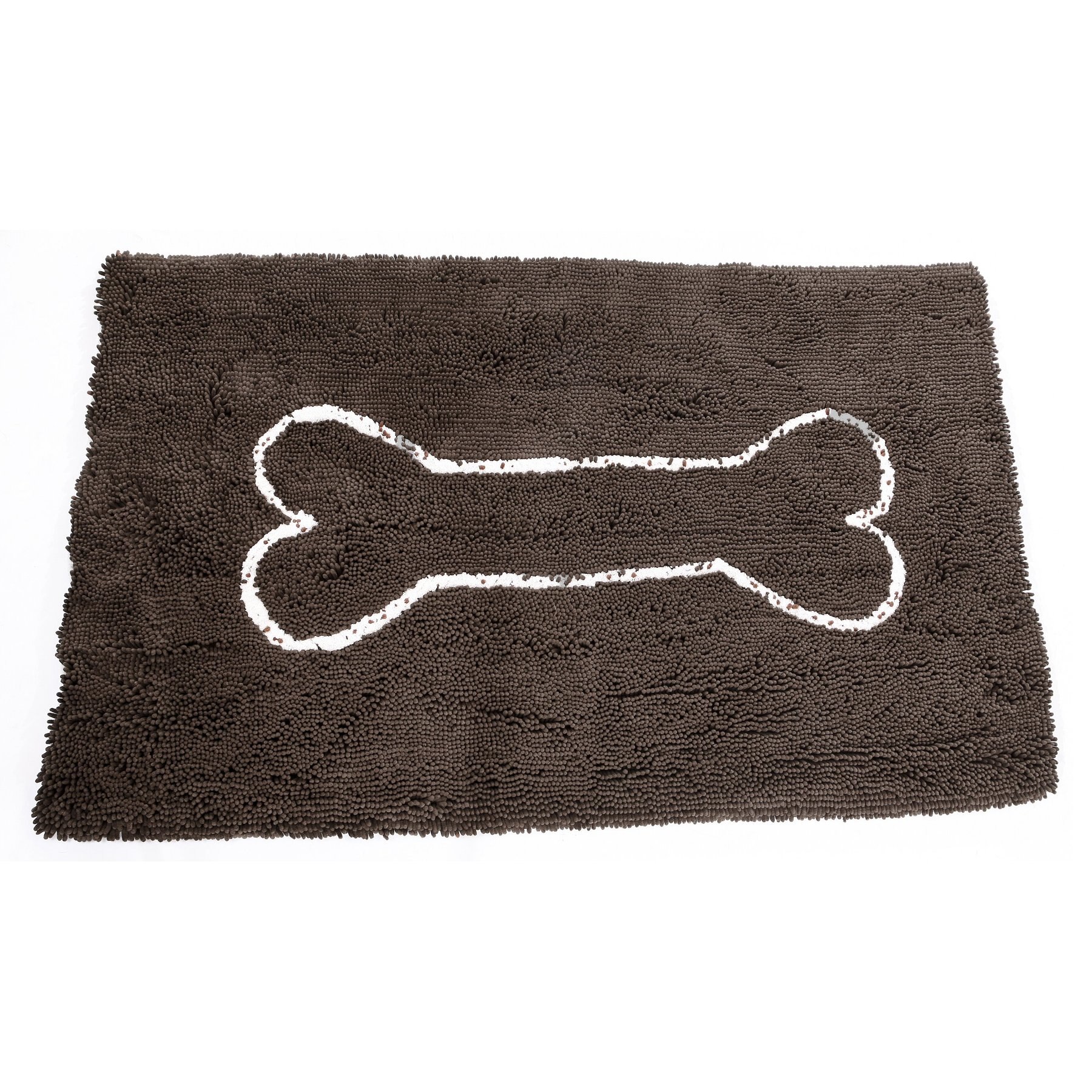 Soggy Doggy Microfiber Doormat, Large, Dark Chocolate