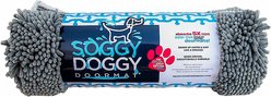 Soggy Doggy Microfiber Doormat, Large, Grey slide 2 of 5