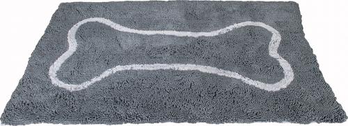 Show full view: Soggy Doggy Microfiber Doormat, Large, Grey slide 3 of 7