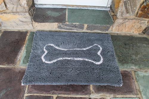 Show full view: Soggy Doggy Microfiber Doormat, Large, Grey slide 4 of 7