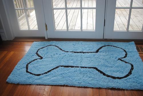 Show full view: Soggy Doggy Microfiber Doormat, X-Large, Blue slide 4 of 7