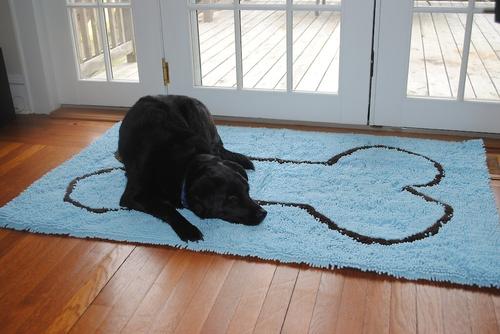 Show full view: Soggy Doggy Microfiber Doormat, X-Large, Blue slide 5 of 7