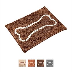 Soggy Doggy Slopmat Microfiber Placemat, Dark Chocolate