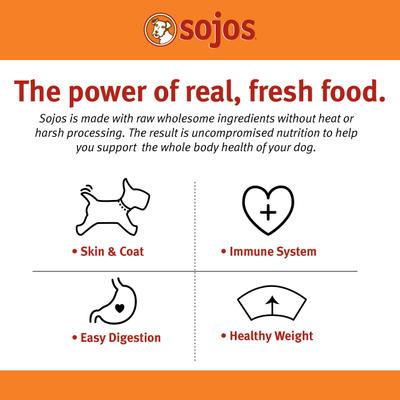 Show full view: Sojos Complete Beef Recipe Adult Grain-Free Freeze-Dried Raw Dog Food, 7-lb bag slide 4 of 13