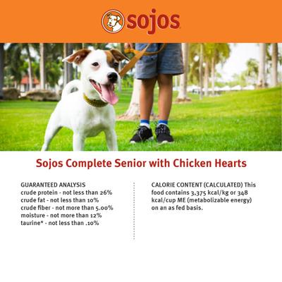 Show full view: Sojos Complete Chicken Recipe Adult Freeze-Dried Grain-Free Raw Dog Food, 1.75-lb bag slide 9 of 11