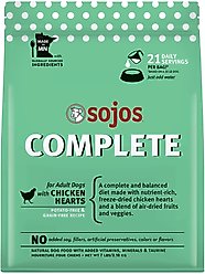 Sojos Complete Chicken Recipe Adult Freeze-Dried Grain-Free Raw Dog Food, 7-lb bag