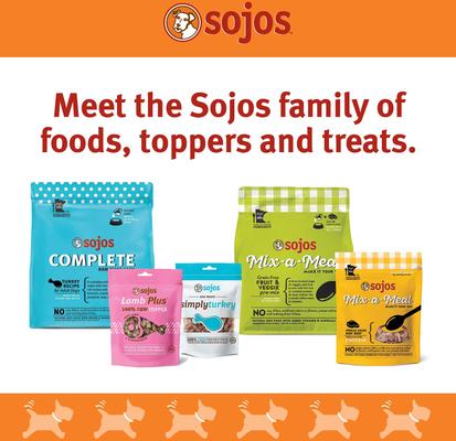 Show full view: Sojos Simply Turkey Freeze-Dried Dog Treats, 4-oz bag slide 6 of 10