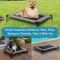 Show in main carousel: Solar Tec by Arlee Home & Pet Cooling Outdoor Elevated Pet Bed, Gray, Small slide 4 of 12