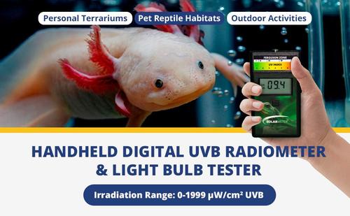 Show full view: Solarmeter Model 6.5R UV Index Meter Reptile Accessory, Green slide 5 of 6