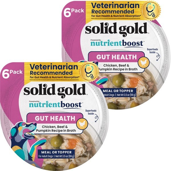 Solid Gold Digestive Support Chicken, Beef & Pumpkin Wet Dog Food