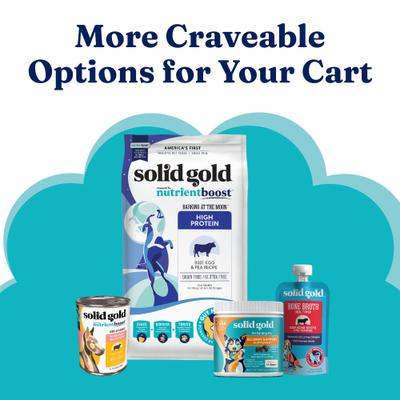 Show full view: Solid Gold Digestive Support Chicken, Beef & Pumpkin Wet Dog Food, 3.5-oz cup, case of 6 slide 8 of 9