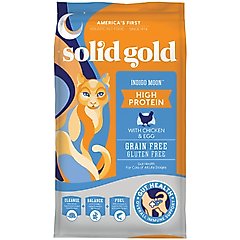 Solid Gold High Protein Real Chicken & Eggs Grain-Free Dry Cat Food, 3-lb bag