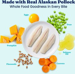 Solid Gold High Protein Wild Alaskan Pollock & Eggs Recipe Grain-Free Dry Cat Food, 12-lb bag slide 2 of 9