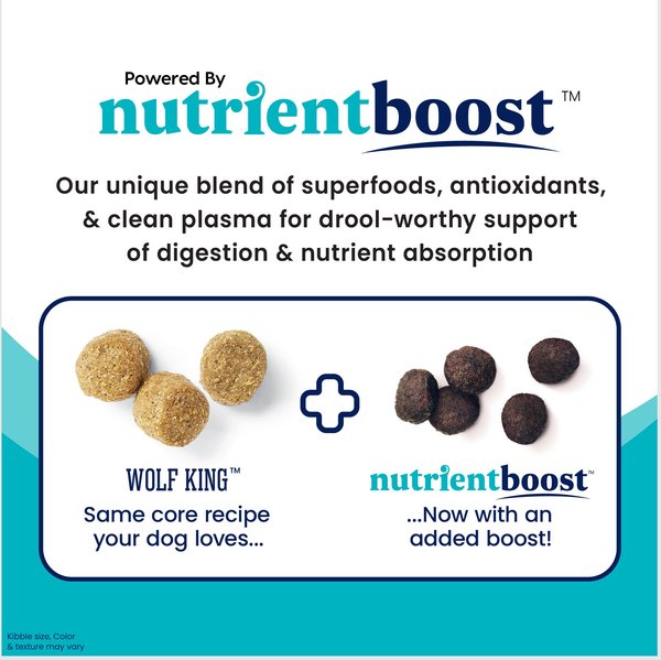 Show full view: Solid Gold Large Breed Gut Health Real Bison & Brown Rice Whole Grain Dry Dog Food, 22-lb bag slide 3 of 11