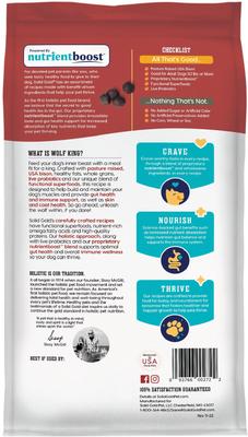 Show full view: Solid Gold Large Breed Gut Health Real Bison & Brown Rice Whole Grain Dry Dog Food, 22-lb bag slide 10 of 12