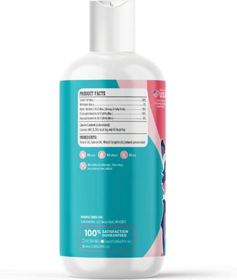 Show full view: Solid Gold Let's Sea Wild Alaskan Fish Oil Omega-3 Skin & Coat Supplement for Dogs, 8-fl oz bottle slide 7 of 9