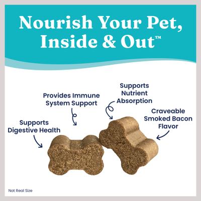 Show full view: Solid Gold Mellow Belly Probiotic Soft Chews Digestive Supplement for Dogs, 120 count slide 4 of 11