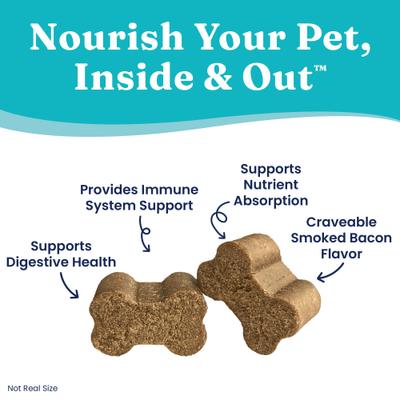 Show full view: Solid Gold Mellow Belly Probiotic Soft Chews Digestive Supplement for Dogs, 60 count slide 4 of 10