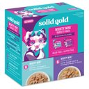 Solid Gold Mighty Mini Small & Toy Breed Grain-Free Variety Pack Wet Dog Food, 3.5-oz tray, case of 12