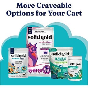 Solid Gold Nature's Harmony Variety Pack Grain-Free Shreds in Gravy Wet Cat Food, 3-oz can, case of 12