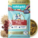 Solid Gold NutrientBoost Large Breed Puppy, Bison & Oatmeal, Gut Health Whole Grain Dry Dog Food, 22-lb bag