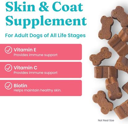 Show full view: Solid Gold OMG! Chicken Flavored Soft Chews Omega 3 Fish Oil Supplement for Dogs, 60 count slide 3 of 9