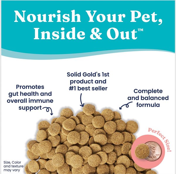 Show full view: Solid Gold Real Lamb, Brown Rice & Pearled Barley Recipe Whole Grain Dry Dog Food, 4-lb bag slide 4 of 12