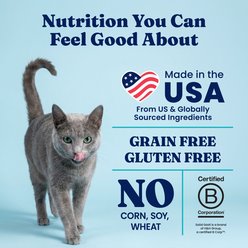Solid Gold Real Salmon, Lentil & Apple Recipe Grain-Free Indoor Dry Cat Food, 12-lb bag slide 2 of 9