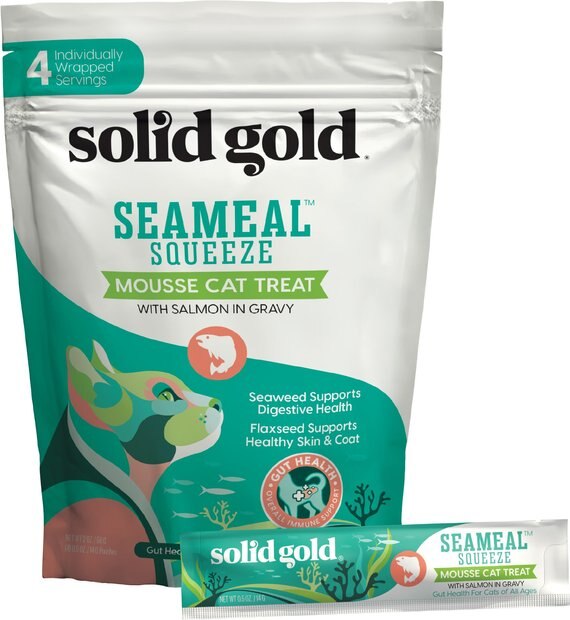 Scoochie Pet Squeeze-Up Premium Creamy Salmon Cat Lickable Treats