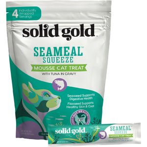 Solid Gold Seameal Squeeze Tuna Grain-Free Cat Treat Solid Gold Seameal Squeeze Tuna Grain-Free Cat Treat