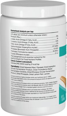 Show full view: Solid Gold SeaMeal Skin & Coat, Digestive & Immune Health Powder Grain-Free Supplement for Dogs & Cats, 1-lb slide 7 of 11