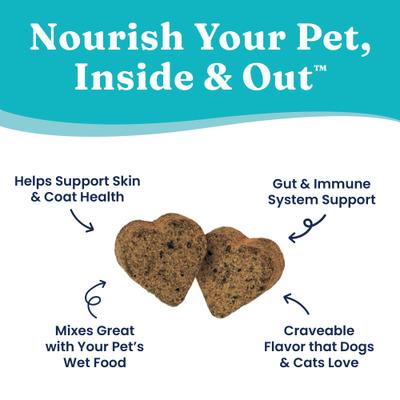 Show full view: Solid Gold SeaMeal Skin & Coat, Digestive & Immune Health Soft Chews Grain-Free Supplement for Dogs, 120 count slide 4 of 10