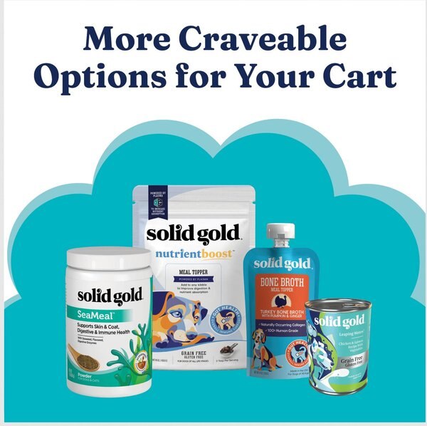 Solid Gold Sensitive Stomach Grain-Free Quail, Chickpea & Pumpkin Dry Dog Food