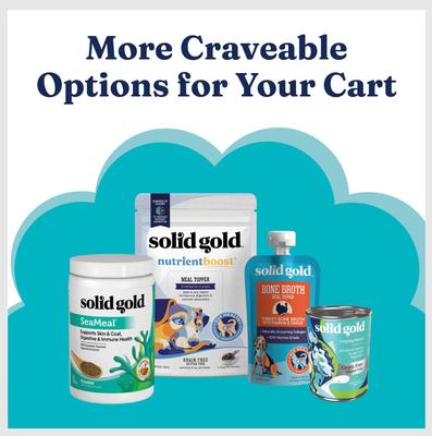 Show full view: Solid Gold Sensitive Stomach Oatmeal, Pearled Barley & Ocean Fish Meal Whole Grain Dry Dog Food, 24-lb bag slide 7 of 10