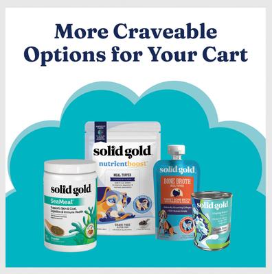Show full view: Solid Gold Sensitive Stomach Oatmeal, Pearled Barley & Ocean Fish Meal Whole Grain Dry Dog Food, 4-lb bag slide 7 of 11