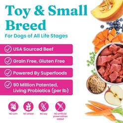 Solid Gold Toy & Small Breed Grain-Free Real Beef, Sweet Potato & Apple Dry Dog Food, 11-lb bag slide 2 of 8