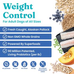 Solid Gold Weight Control Low-Fat & Low-Calorie Alaskan Pollock Whole Grain Dry Dog Food, 24-lb bag slide 2 of 9